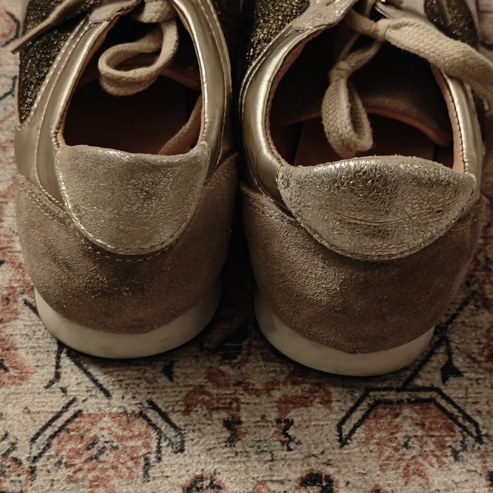 Gold Supertrash Sneakers - Picture 6 of 6